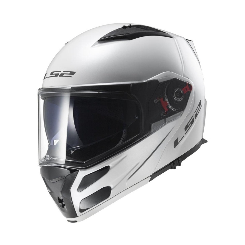 Szczękowy kask motocyklowy LS2 FF324 Metro biały wyprzedaż