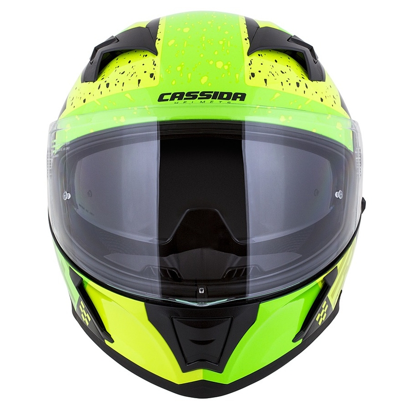 Kask integralny Cassida Integral 3.0 DRFT zielono-żółty
