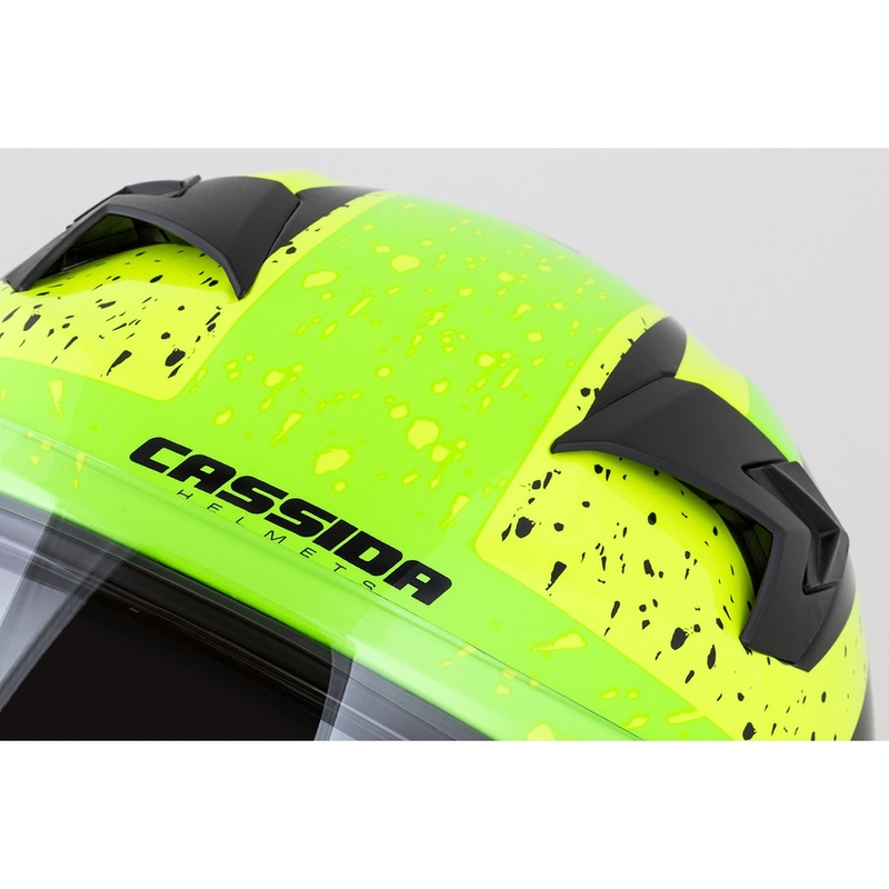 Kask integralny Cassida Integral 3.0 DRFT zielono-żółty