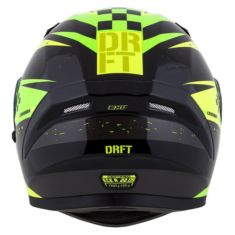 Kask integralny Cassida Integral 3.0 DRFT zielono-żółty