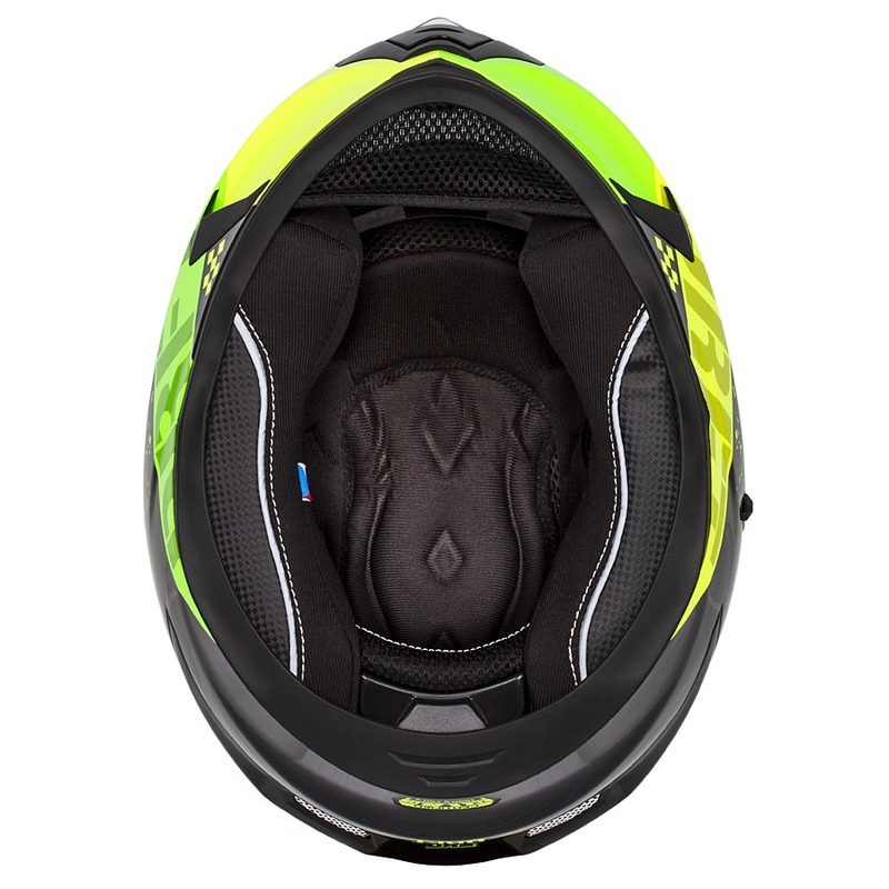 Kask integralny Cassida Integral 3.0 DRFT zielono-żółty