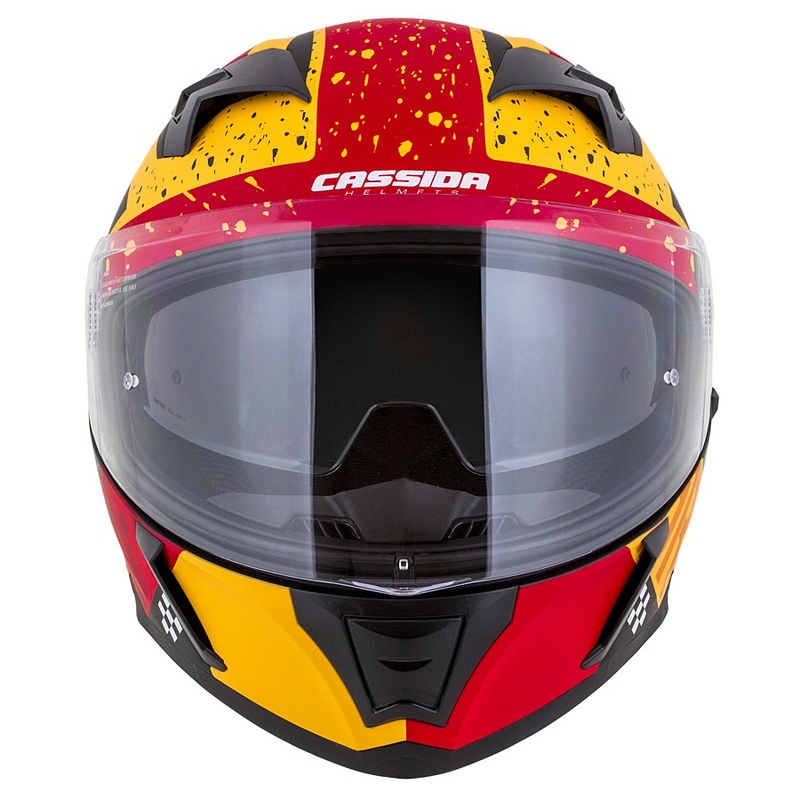 Kask integralny Cassida Integral 3.0 DRFT pomarańczowo-fluo-czerwony