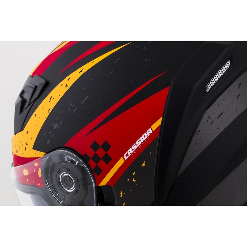 Kask integralny Cassida Integral 3.0 DRFT pomarańczowo-fluo-czerwony