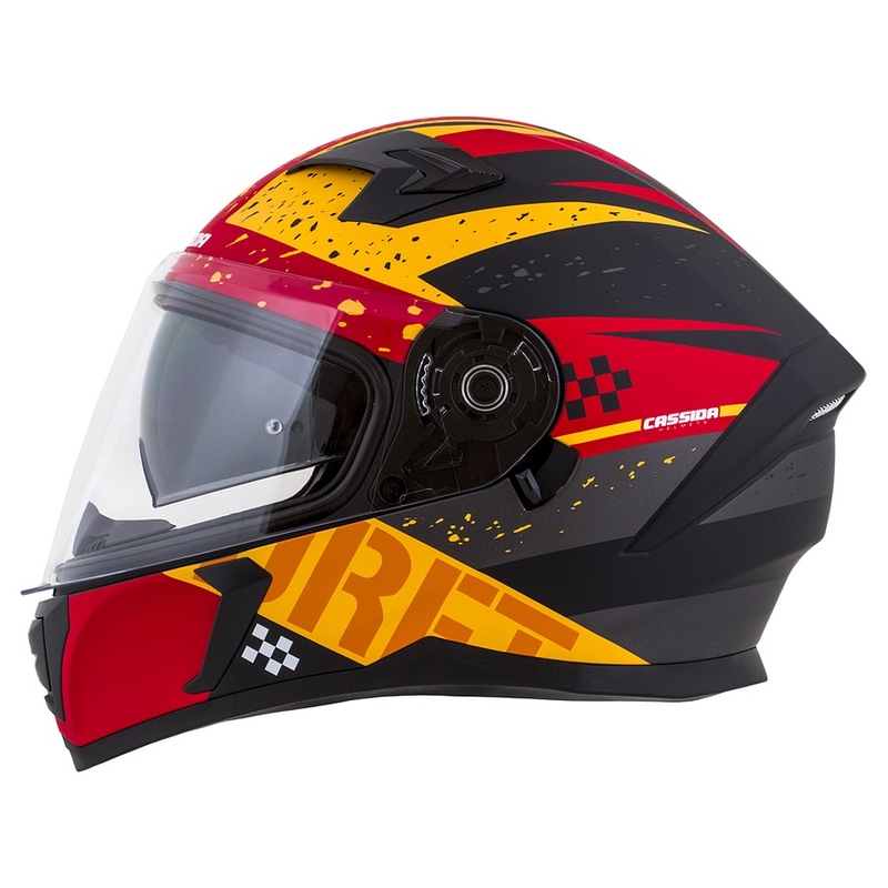 Kask integralny Cassida Integral 3.0 DRFT pomarańczowo-fluo-czerwony