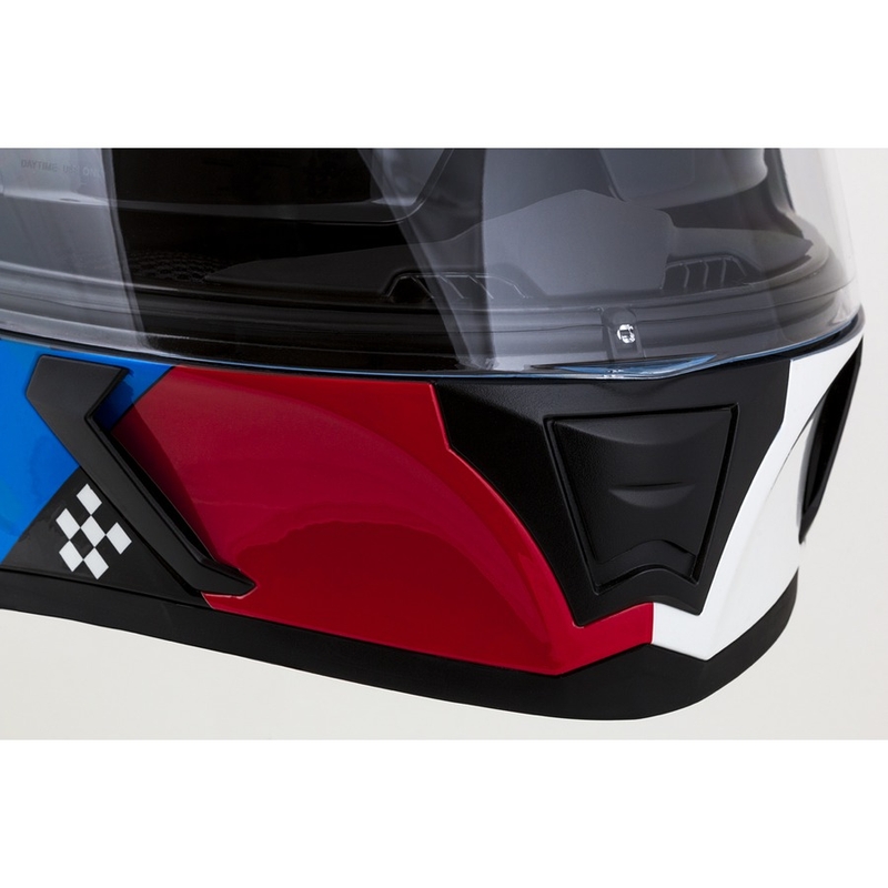 Kask integralny Cassida Integral 3.0 DRFT czerwono-perłowy niebieski
