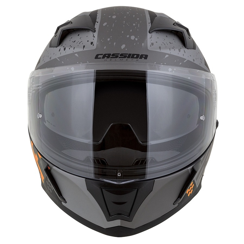 Kask integralny Cassida Integral 3.0 DRFT matowy szaro-czarno-pomarańczowy