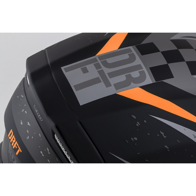 Kask integralny Cassida Integral 3.0 DRFT matowy szaro-czarno-pomarańczowy