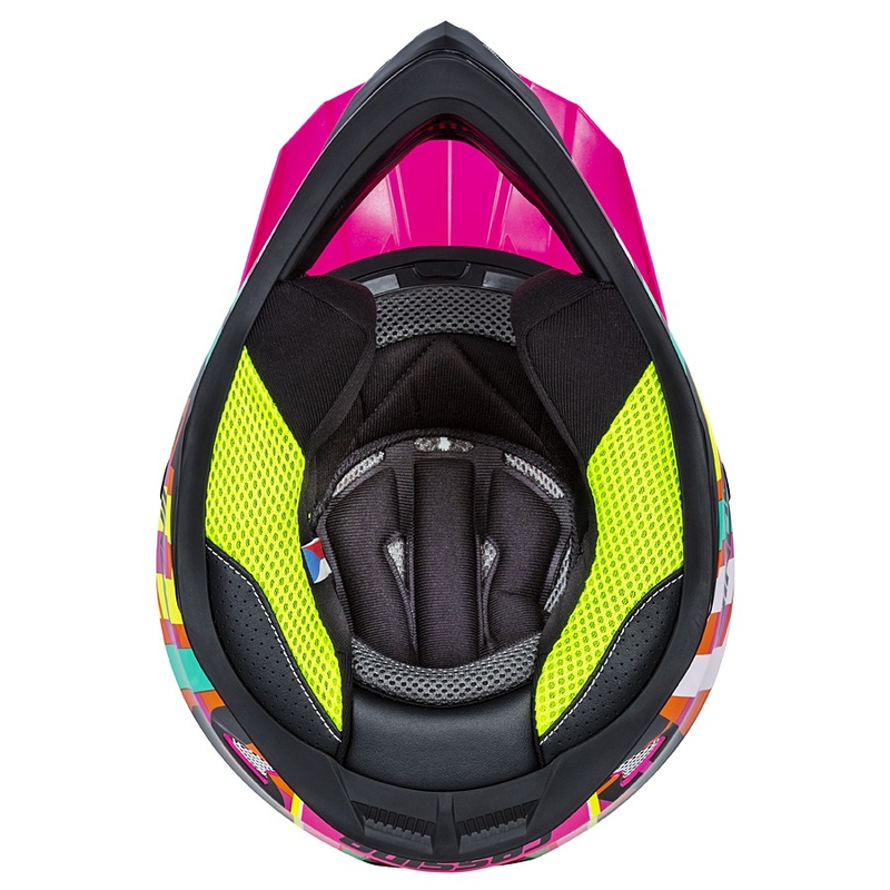 Dziecięcy kask motocrosowy Cassida Cross Cup Sonic Junior multicolor