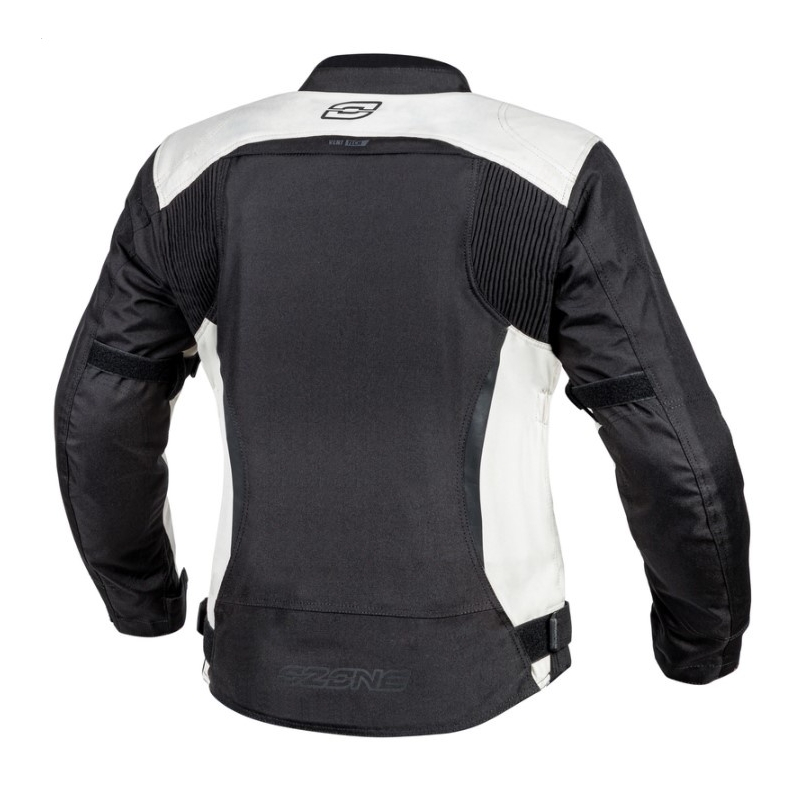 Damska kurtka motocyklowa Ozone Delta IV czarno-jasnoszara outlet. wyprzedaż