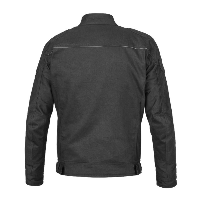 Kurtka motocyklowa 4SQUARE Freeman czarna outlet wyprzedaż