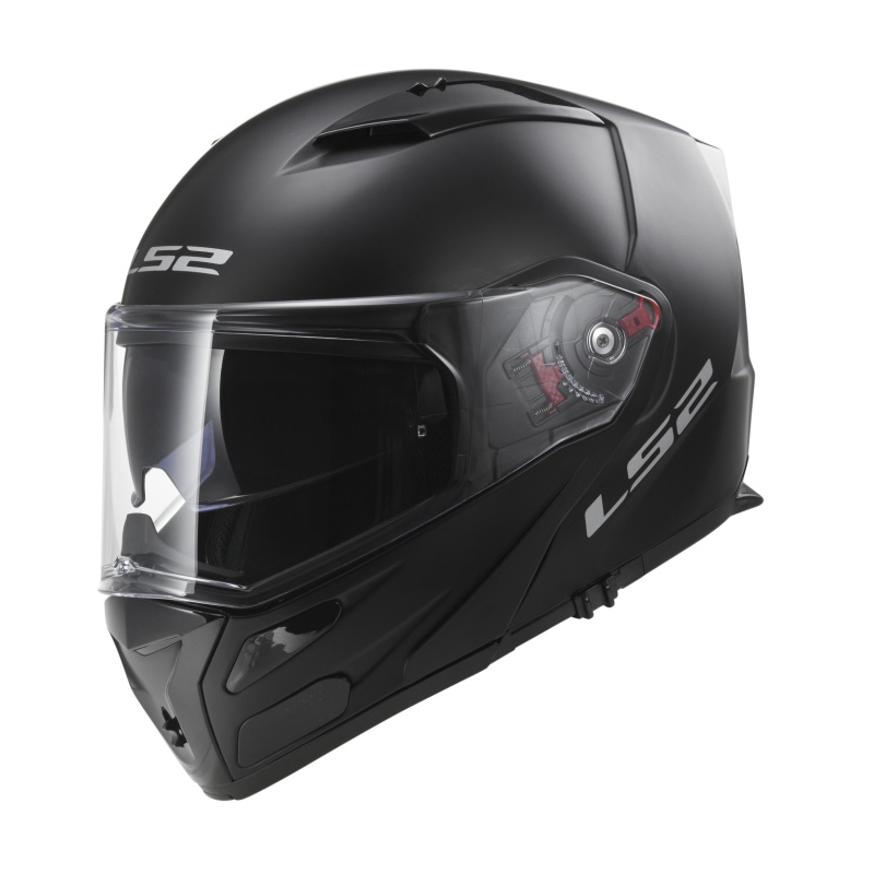Szczękowy kask motocyklowy LS2 FF324 Metro czarny matowy
