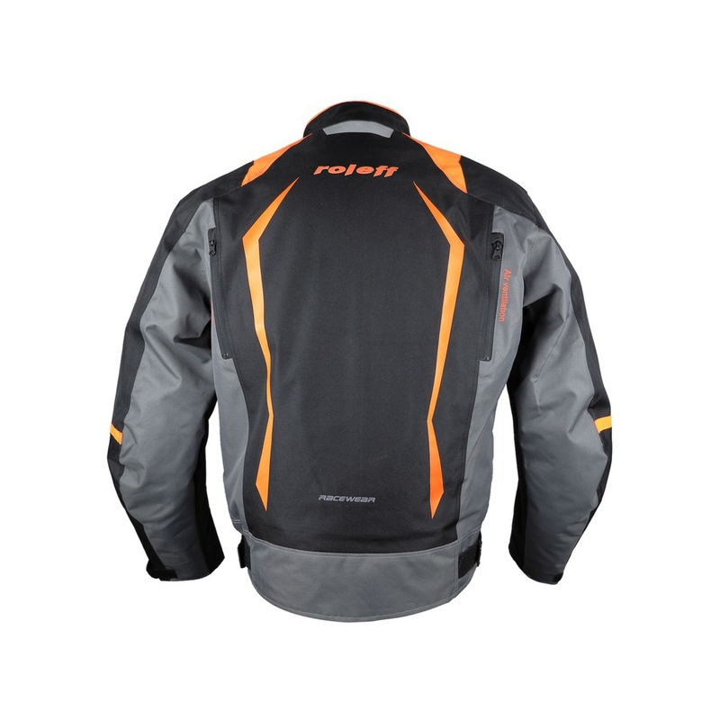 Kurtka motocyklowa Roleff Olpe black-grey-orange outlet