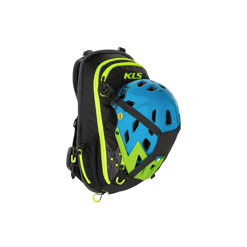 Cyklo batoh KELLYS Lane 10 l černo-fluo žlutý výprodej