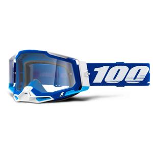 Gogle motocrossowe 100% RACECRAFT 2 blue (clear plexi)