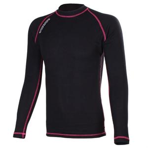 Termo koszulka RSA Heat czarno-różowa długi rękaw