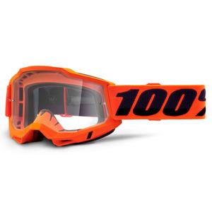 Gogle motocrossowe 100% ACCURI 2 orange (clear plexi)