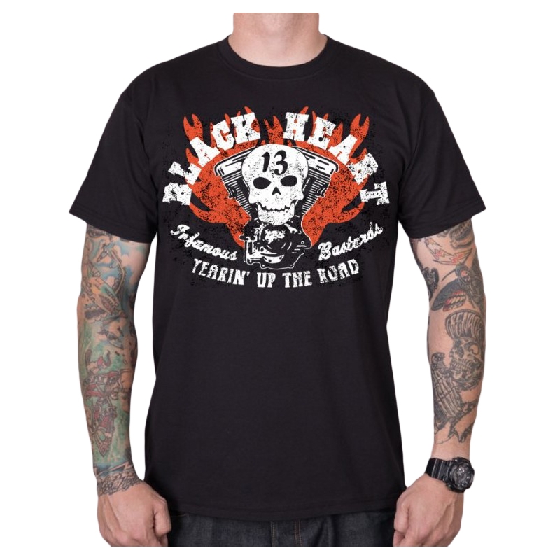 Męska koszulka Black Heart Flathead