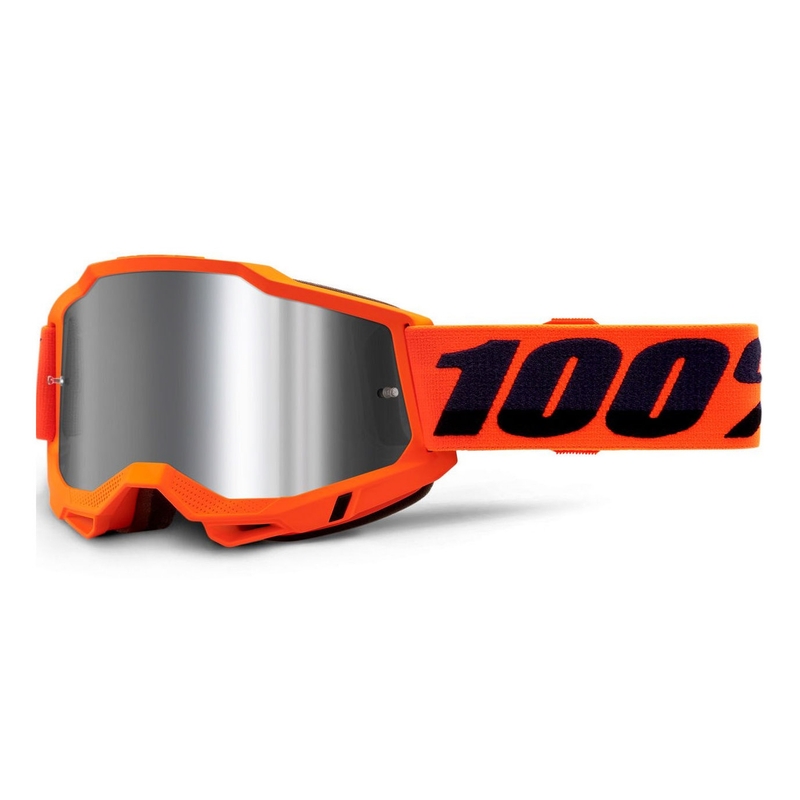 Gogle motocrossowe 100% ACCURI 2 orange (silver mirrored plexi)