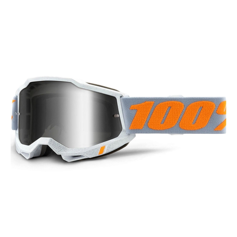 Gogle motocrossowe 100% ACCURI 2 grey (silver mirrored plexi)