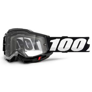 Gogle motocrossowe 100% ACCURI 2 black (double clear plexi)