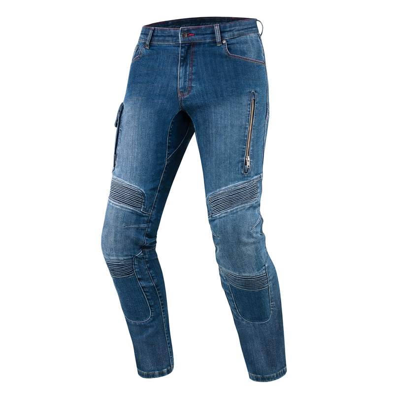 Jeansy motocyklowe Rebelhorn Vandal washed blue wyprzedaż