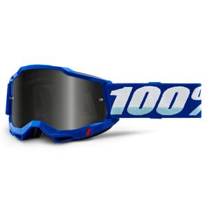 Gogle motocrossowe 100% ACCURI 2 blue (smoked plexi)