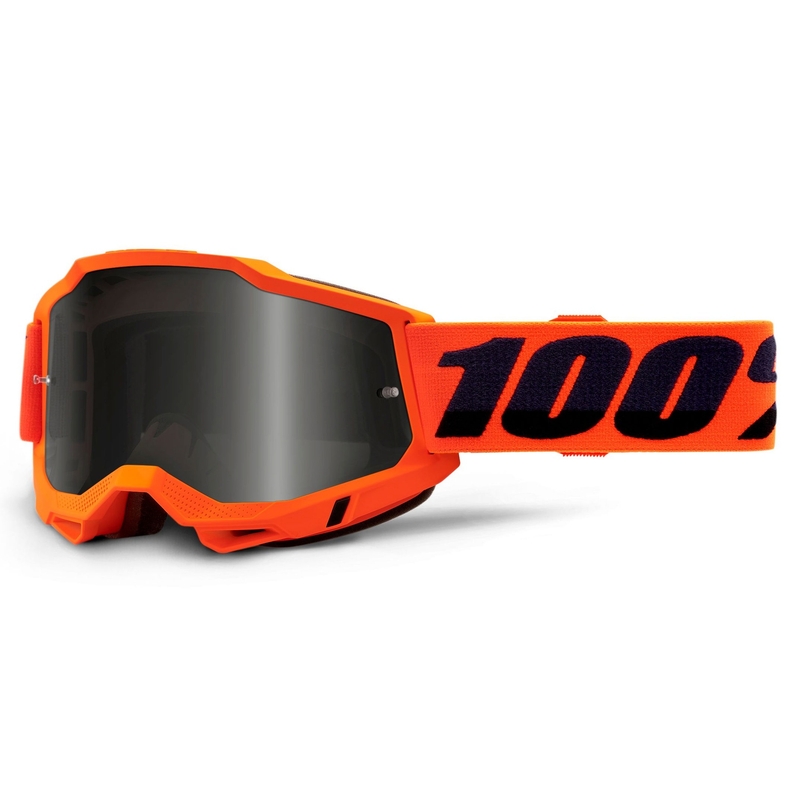 Gogle motocrossowe 100% ACCURI 2 orange (smoked plexi)