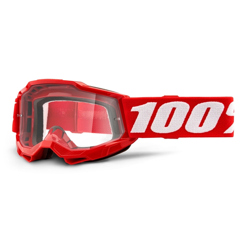 Dziecięce gogle motocrossowe 100% ACCURI 2 orange (clear plexi)