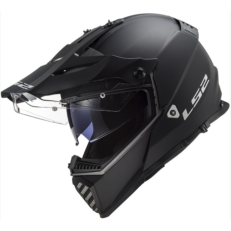 Enduro kask LS2 MX436 Pioneer EVO czarny matowy - II. jakość