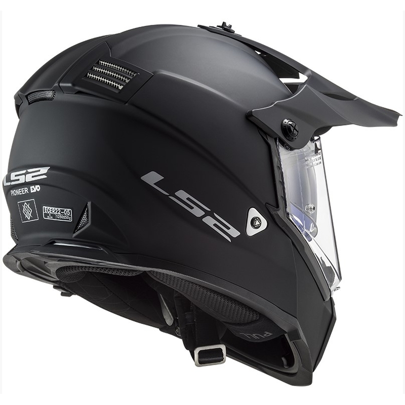 Enduro kask LS2 MX436 Pioneer EVO czarny matowy - II. jakość