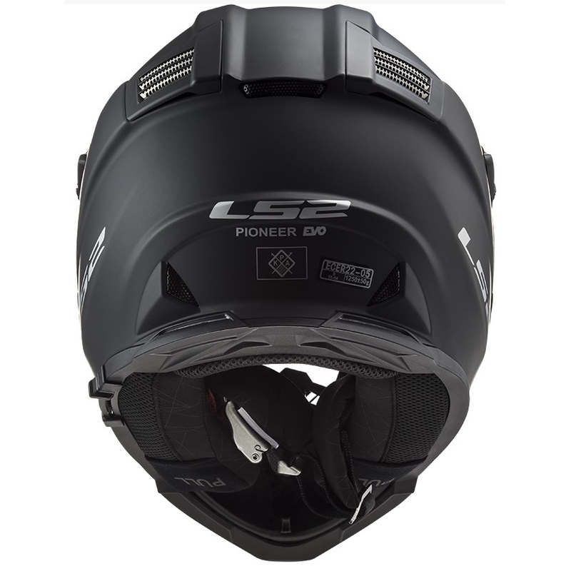 Enduro kask LS2 MX436 Pioneer EVO czarny matowy - II. jakość