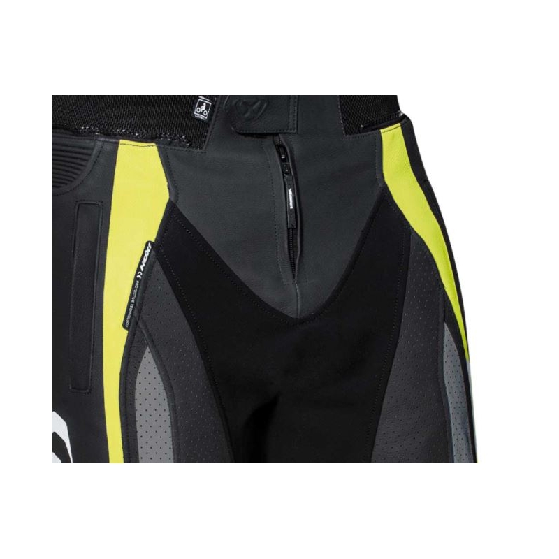 IXON Vortex 2 spodnie motocyklowe czarny-fluo żółty