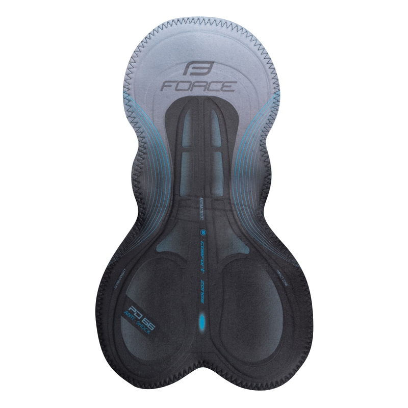 Kraťasy FORCE B51 černo-fluo žluté výprodej