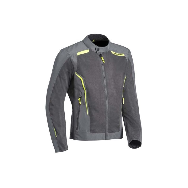 Kurtka motocyklowa IXON Cool Air grey-fluo yellow outlet wyprzedaż
