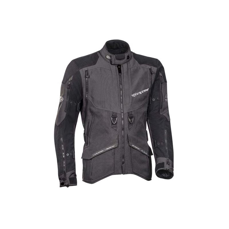 Kurtka motocyklowa IXON Ragnar czarna outlet wyprzedaż