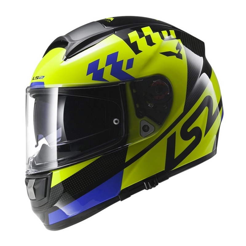 Kask motocyklowy LS2 FF397 Vector Podium Hi-Vis