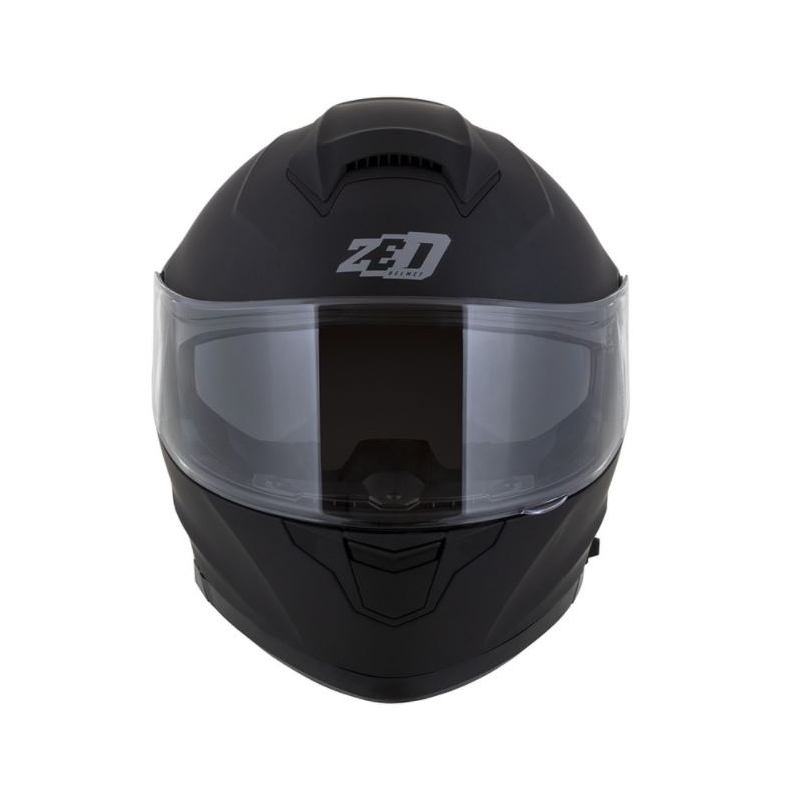 Kask motocyklowy z klapką ZED F18 czarny mat