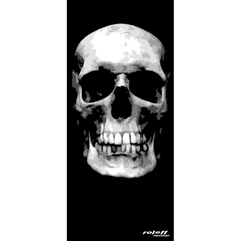Ocieplacz na szyję Roleff Big Skull czarny