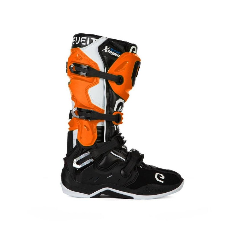 Buty motocyklowe Eleveit X-Legend Black-Orange-White wyprzedaż