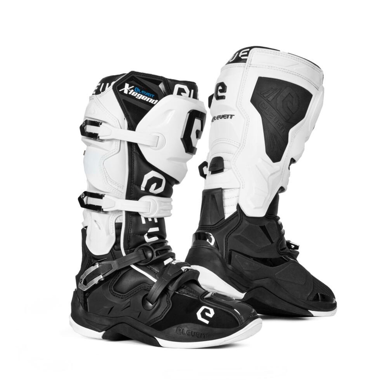 Eleveit X-Legend czarno-białe buty motocyklowe wyprzedaż