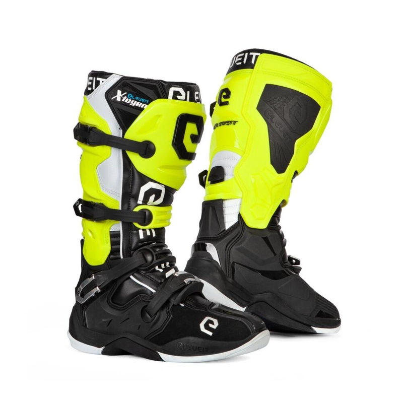 Buty motocyklowe Eleveit X-Legend black-fluo yellow-white. wyprzedaż