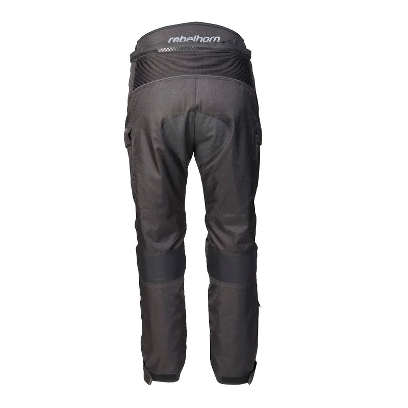 Spodnie na motocykl Rebelhorn Hardy czarne wyprzedaż