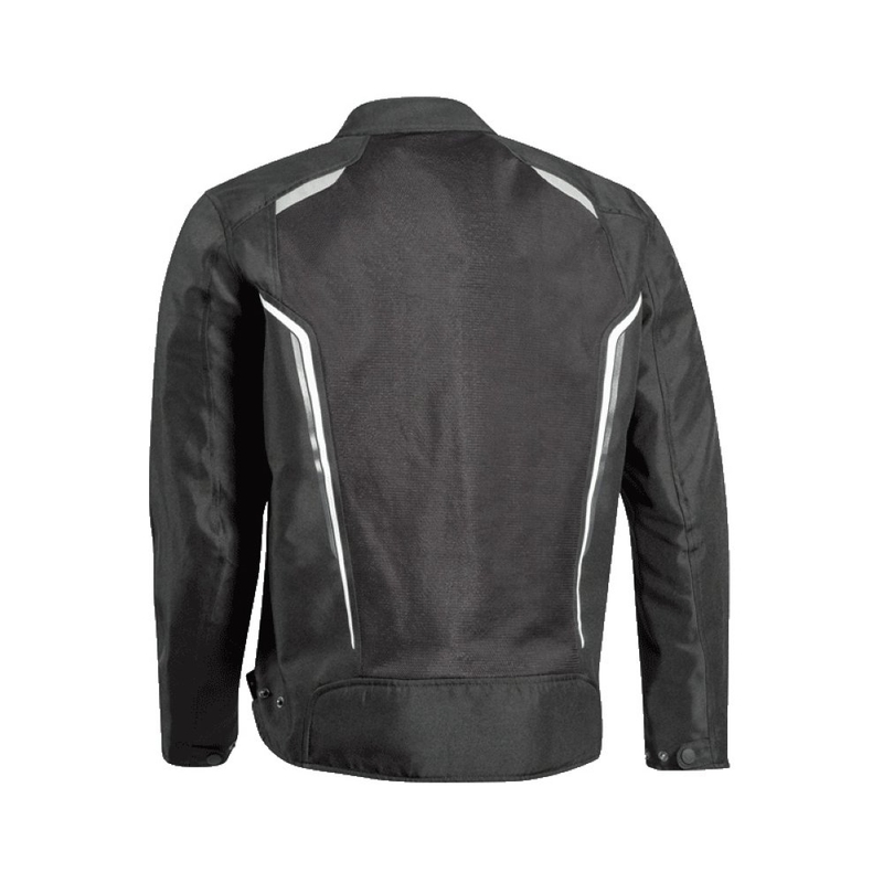 Kurtka motocyklowa IXON Cool Air C czarno-biały outlet wyprzedaż