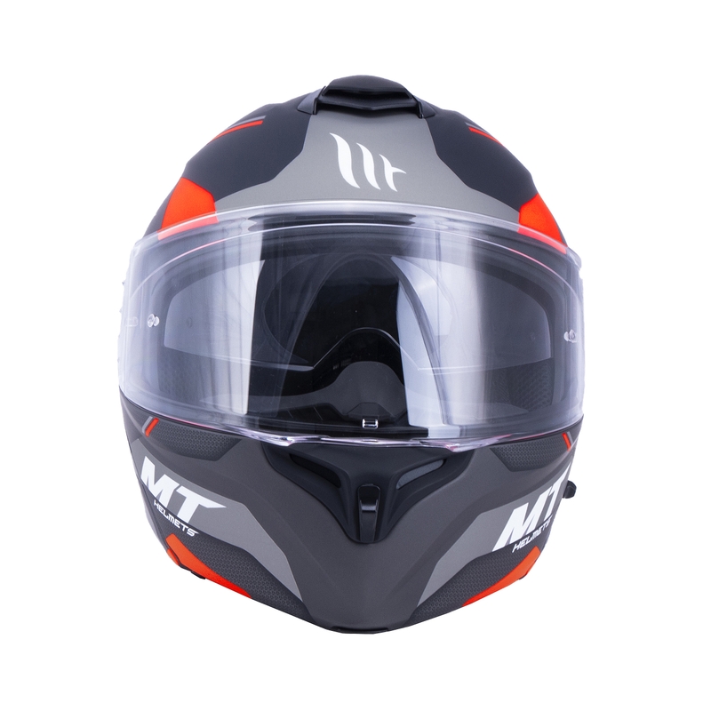 MT Storm ST-ONE kask motocyklowy black-grey-red