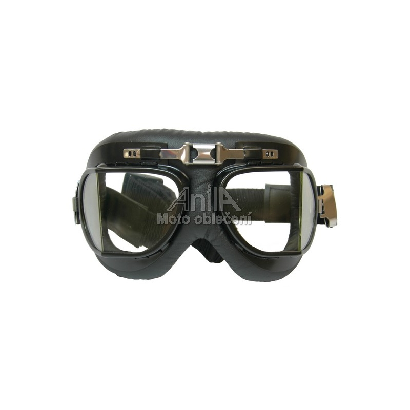 Okulary na motocyklu Biker Google klasy czarnej 7730