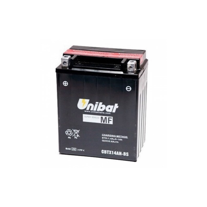Akumulator bezobsługowy Unibat CBTX14AH-BS, 12V 12Ah