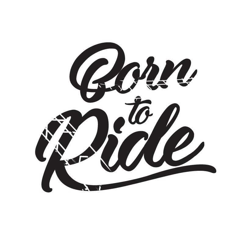 Naklejka Born to Ride