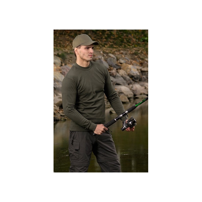 Męska koszula z długimi rękawami KLIMATEX-Alg. - Vel L