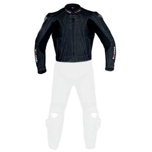 Skórzana kurtka motocyklowa Tschul 747 Speedster czarna wyprzedaż