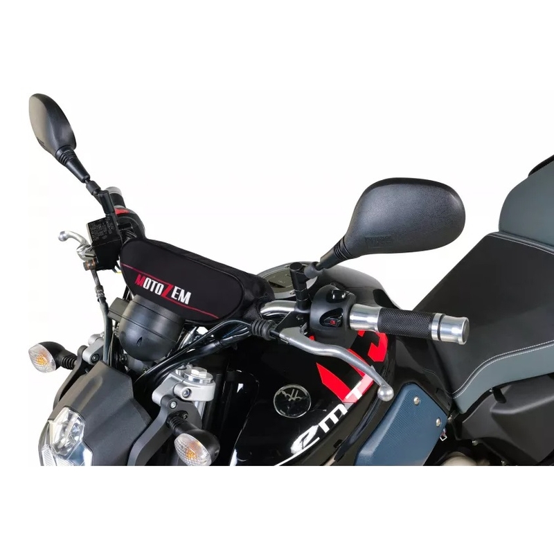 Kieszeń na kierownice MotoZem czarna wyprzedaż